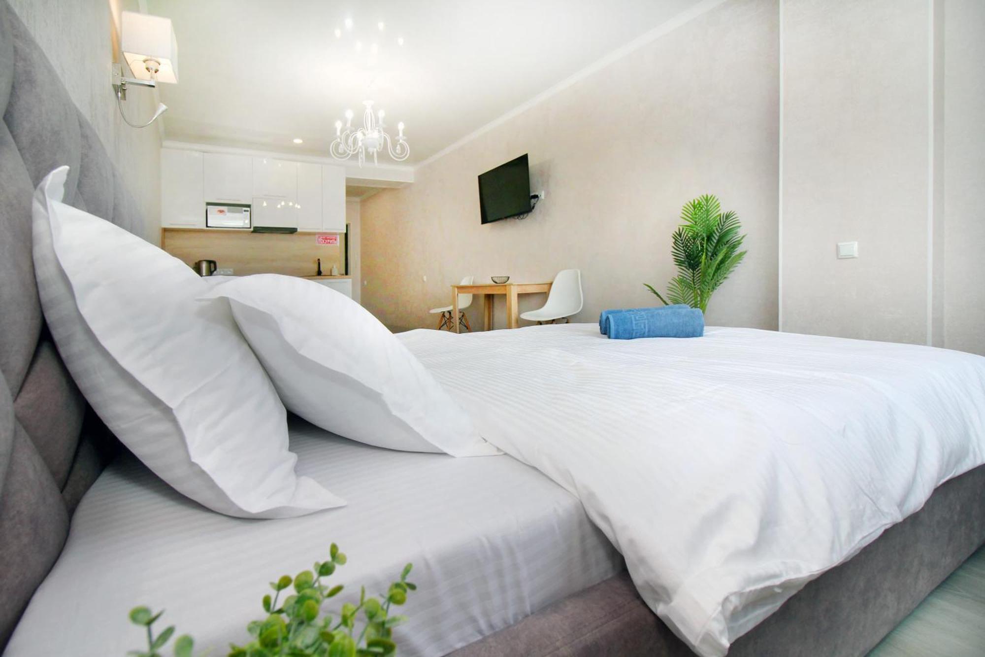Almaty Cozy Apart Hotel Exterior foto
